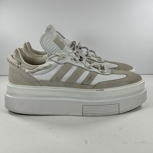 Adidas Super Sleek 72 Ivy Park GX2769 White Suede Beyonce Shoes Women's Size 9.5